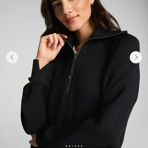 SPANX AirEssentials Half Zip Black